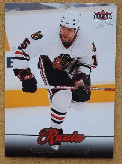 НХЛ Туомо Рууту Чикаго Блэкхокс № 155