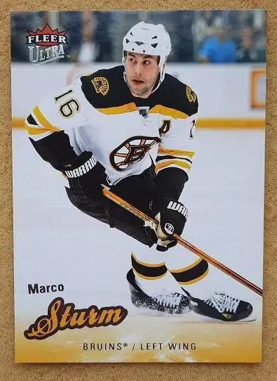 НХЛ Марко Штурм Бостон Брюинз № 11
