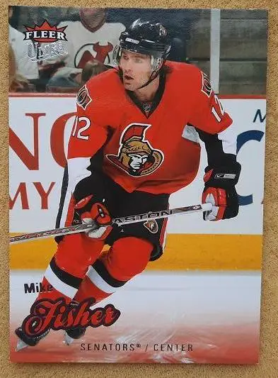 НХЛ Майк Фишер Оттава Сенаторз № 63