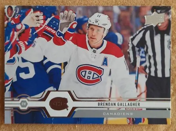 НХЛ Брендан Галлахер Монреаль Канадиенс № 300