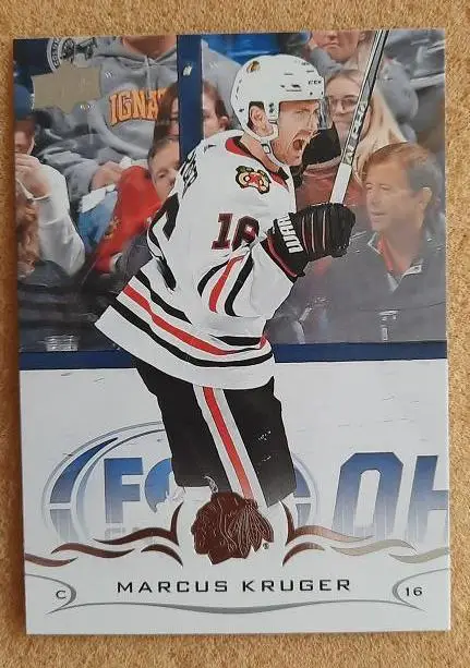 НХЛ Маркус Крюгер Чикаго Блэкхокс № 291
