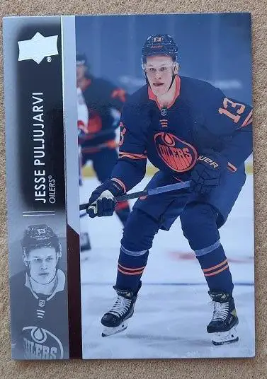 НХЛ Ессе Пульюярви Эдмонтон Ойлерз № 75