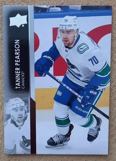 НХЛ Таннер Пирсон Ванкувер Кэнакс № 178