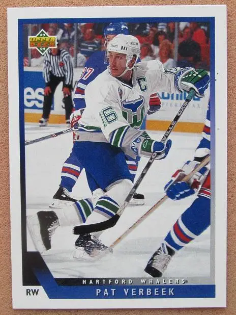 НХЛ Пэт Вербик Хартфорд Уэйлерз № 331