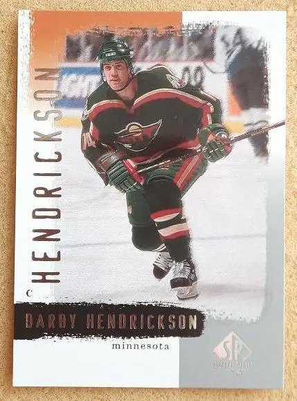 НХЛ Дарби Хендриксон Миннесота Уайлд № 44