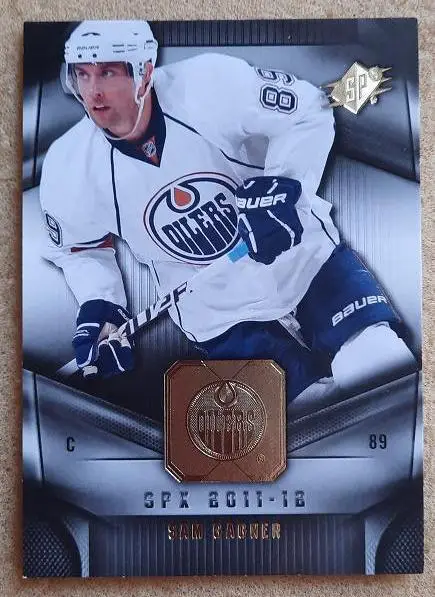 НХЛ Сэм Ганье Эдмонтон Ойлерз № 60