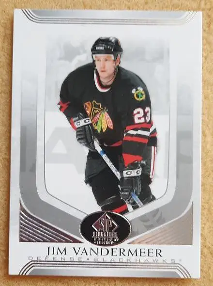 НХЛ Джим Вандермеер Чикаго Блэкхокс № 191
