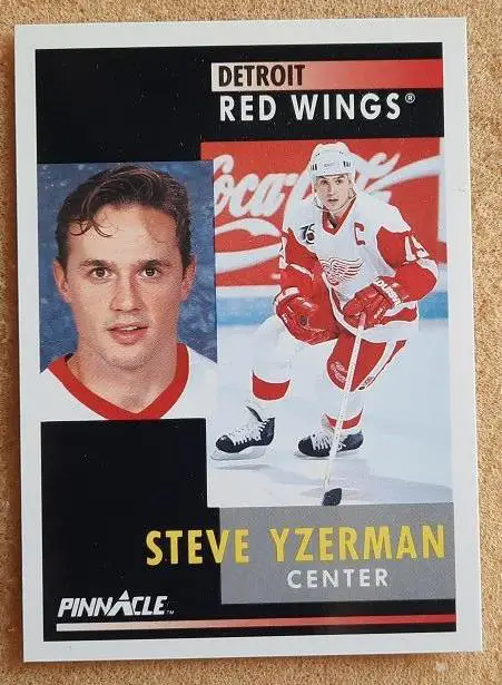 НХЛ Стив Айзерман Детройт Ред Уингз № 75