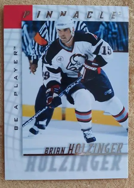 НХЛ Брайн Хольцингер Баффало Сейбрз № 34