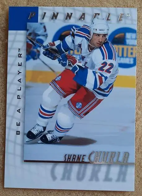 НХЛ Шейн Чурла Нью-Йорк Рейнджерс № 182