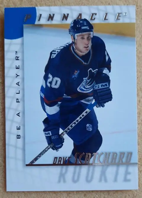 НХЛ Дэйв Скэтчард Ванкувер Кэнакс № 234