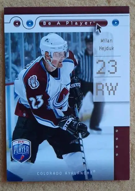 НХЛ Милан Гейдук Колорадо Эвеланш № 21 а