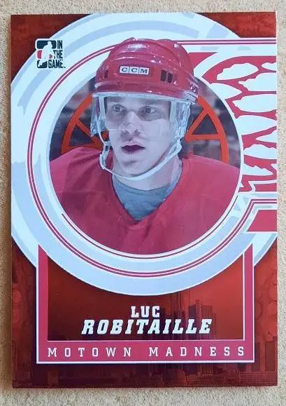 НХЛ Люк Робитайл Детройт Ред Уингз № 123