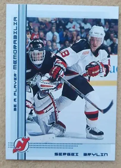 НХЛ Сергей Брылин Нью-Джерси Дэвилз ЦСКА Москва Русские пингвины Химик СКА № 66