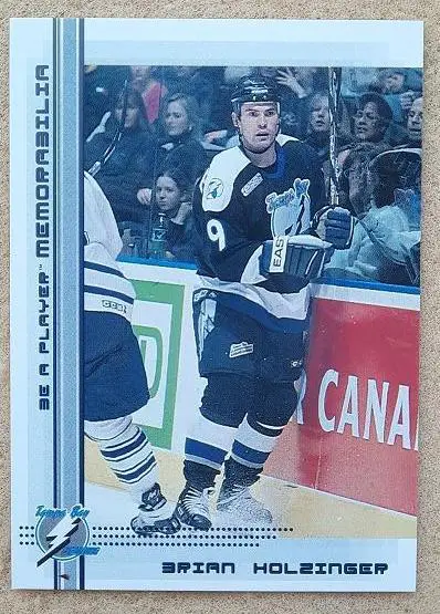 НХЛ Брайан Холцингер Тампа Бэй Лайтнинг № 347