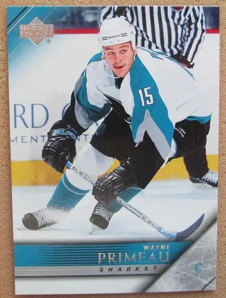 НХЛ Уэйн Примо Сан-Хосе Шаркс № 162