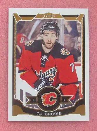 НХЛ Ти Джей Броди Калгари Флэймз № 20