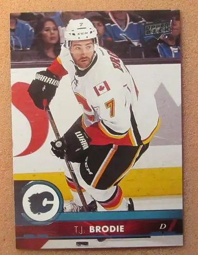 НХЛ Ти Джей Броди Калгари Флэймз № 31