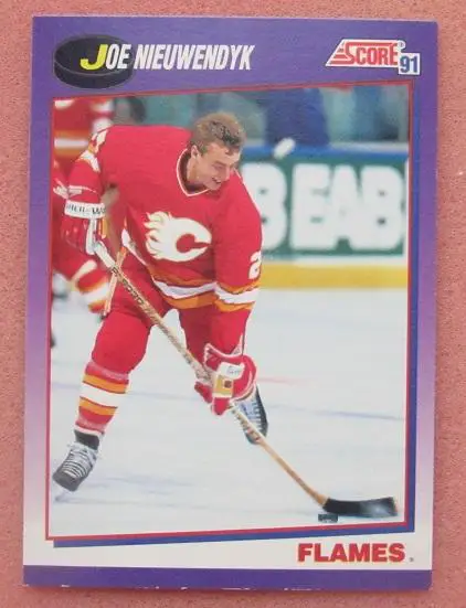НХЛ Джо Ньювендайк Калгари Флэймз № 170