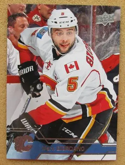 НХЛ Марк Джордано Калгари Флэймз № 28