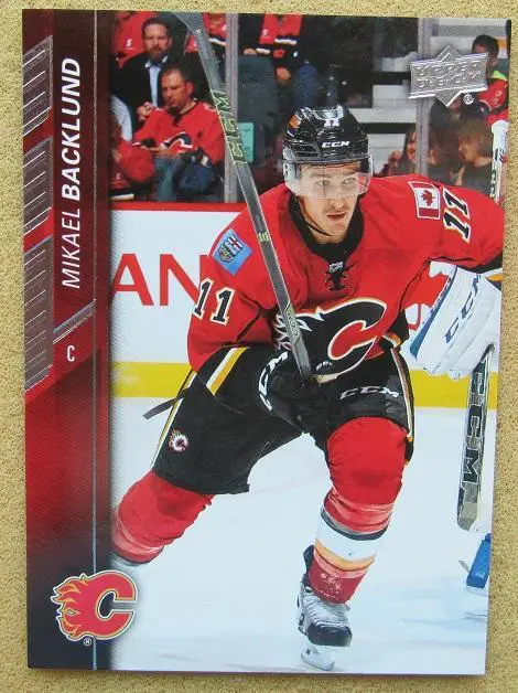 НХЛ Микаэль Баклунд Калгари Флэймз № 276