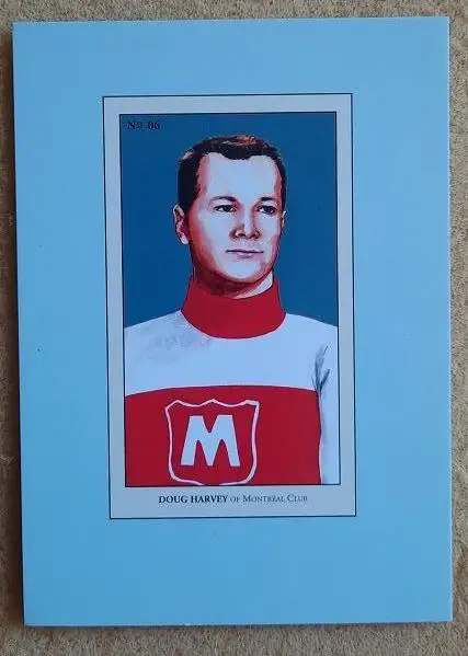 НХЛ Дуг Харви Монреаль Канадиенс № 6