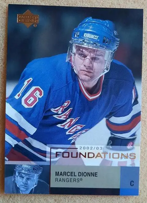 НХЛ Марсель Дионн Нью-Йорк Рейнджерс № 66