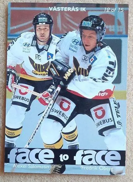 НХЛ Алексей Саломатин Вестерос Швеция ЦСКА Воскресенск Спартак Фредрик Эберг 12 1