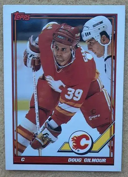 НХЛ Дуг Гилмор Калгари Флэймз № 208