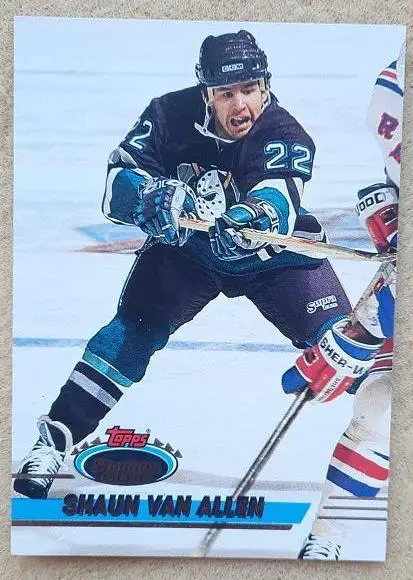 НХЛ Шон ван Аллен Анахайм Майти Дакс № 361