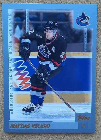 НХЛ Матиас Олунд Ванкувер Кэнакс № 72