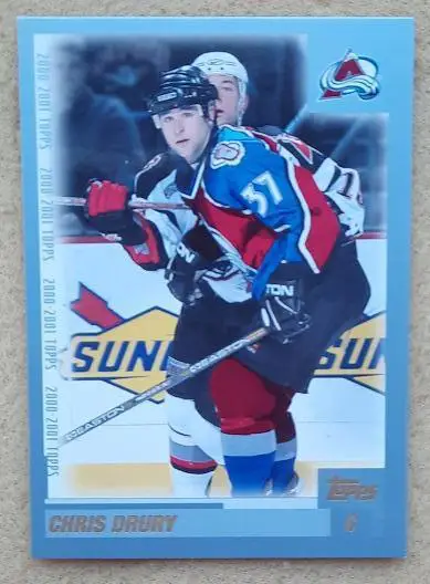 НХЛ Крис Друри Колорадо Эвеланш № 77