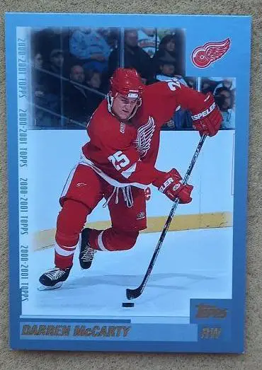 НХЛ Даррен Маккарти Детройт Ред Уингз № 214