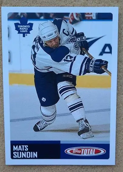 НХЛ Матс Сундин Торонто Мэйпл Лифс № TTC 28