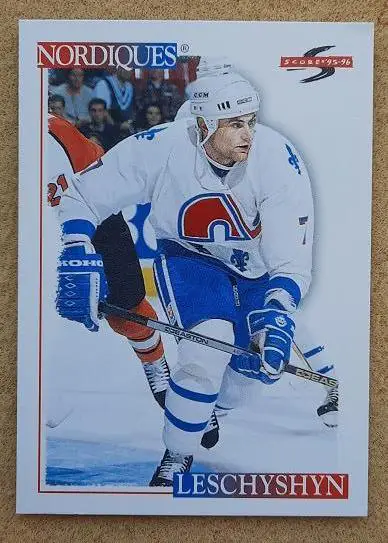 НХЛ Кёртис Лешишин Квебек Нордикс № 153