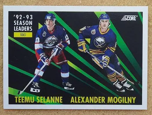 НХЛ Теему Селянне Виннипег Александр Могильный Баффало Сейбрз ЦСКА Москва № 477