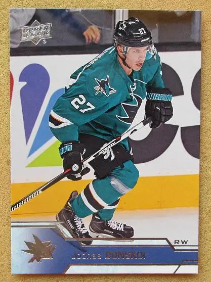 НХЛ Йоонас Донской Сан-Хосе Шаркс № 404