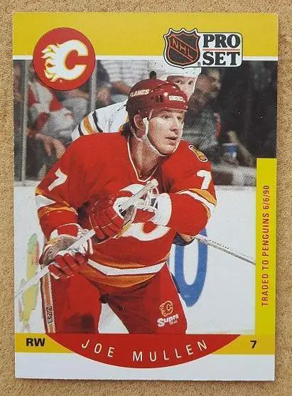 НХЛ Джо Маллен Калгари Флэймз № 40