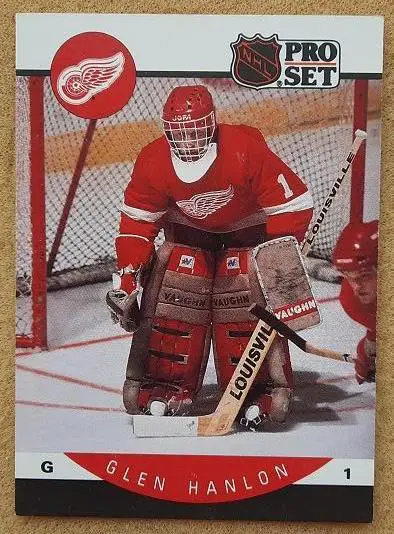 НХЛ Глен Хэнлон Детройт Ред Уингз № 72