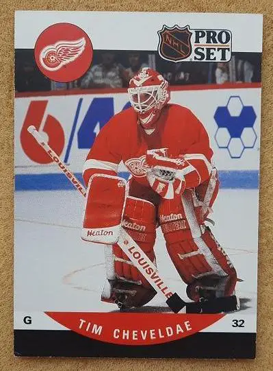 НХЛ Тим Шевелде Детройт Ред Уингз № 602