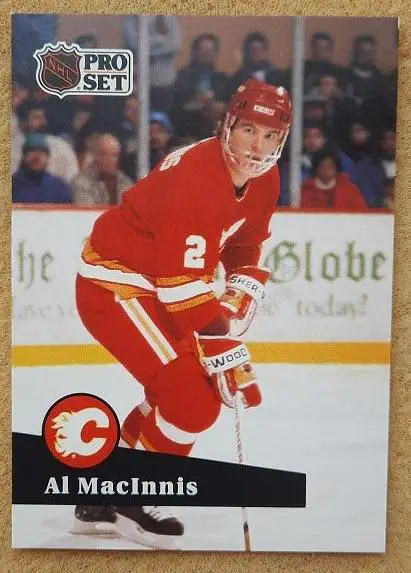 НХЛ Эл Макиннис Калгари Флэймз № 33 фр