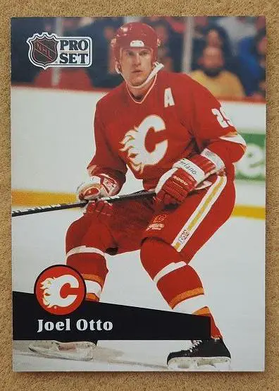 НХЛ Джоэль Отто Калгари Флэймз № 37