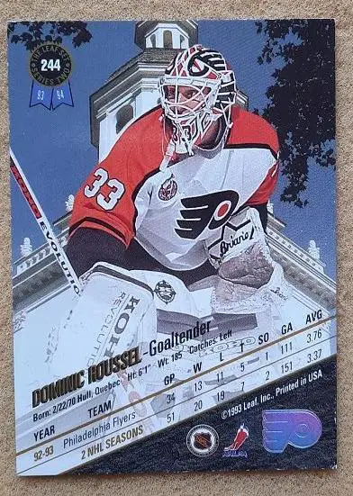 НХЛ Доминик Руссель Филадельфия Флайерз № 244 1