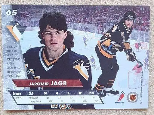 НХЛ Яромир Ягр Питтсбург Пингвинз Авангард Омск № 65 1