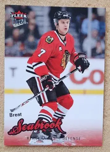 НХЛ Брент Сибрук Чикаго Блэкхокс № 120