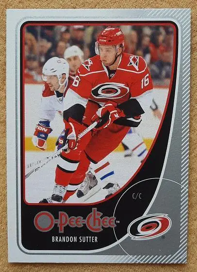 НХЛ Брендон Саттер Каролина Харрикейнз № 9