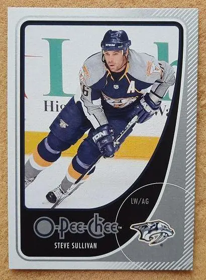 НХЛ Стив Салливан Нэшвилл Предаторз № 13