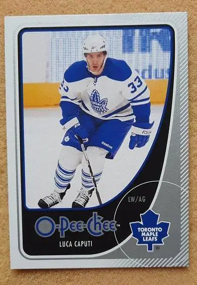НХЛ Лука Капути Торонто Мэйпл Лифс № 26