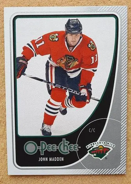 НХЛ Джон Мэдден Миннесота Уайлд № 27