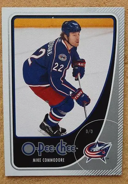 НХЛ Майк Коммодор Коламбус Блю Джекетс № 28